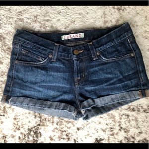 J Brand Eli cuffed denim shorts